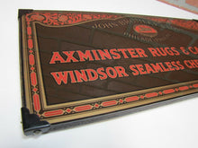 Load image into Gallery viewer, JOHN BROMLEY & SONS PHILADELPHIA RUGS & CARPETS Antique Reverse on Glass Sign