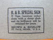 Load image into Gallery viewer, SUNNY SLOPE DAIRY Ad Sign FOR HEALTHS SAKE Grade A B&B USA Farm Milk Ice Cream