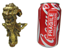Load image into Gallery viewer, 19c Bronze Devil Demon Antique Decorative Art Ornate Architectural Hardware