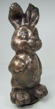 Load image into Gallery viewer, BUNNY RABBIT Old Cast Metal TOY MOLD Industrial Factory Easter Display Art