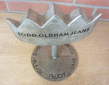 Load image into Gallery viewer, TODD OLDHAM JEANS Original Store Display Advertising Sign PLEASE ENJOY JEANS