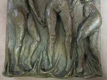 Load image into Gallery viewer, Mid Century Modern Art Sculpture Three Female Nudes signed Licht High Relief