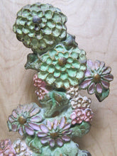 Load image into Gallery viewer, 1920s LVL LULA VERHREN LAVELL Flowers Cast Iron Doorstop Decorative Arts Statue