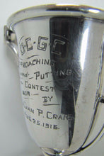 Load image into Gallery viewer, 1916 OC GC Golf Country Club Silver Plate Trophy Award Cup Lillian Crans Wallace
