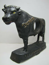 Load image into Gallery viewer, DURHAM CIGAR HETTERMANN BROS LOUISVILLE KY Old Store Display Ad Clock Sign Bull
