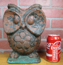 Load image into Gallery viewer, OWL Old Industrial Toy Metal Making Mold Rare HTF Decorative Art Statue Sign Ad