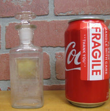 Load image into Gallery viewer, BROWN MIXTURE Antique Reverse Glass Label Bottle Apothecary Drug Store Medicine
