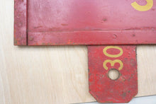 Load image into Gallery viewer, WILMINGTON BALTIMORE WASHINGTON & SILVER COMET Old Train RR Station Sign 2 Sided