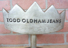 Load image into Gallery viewer, TODD OLDHAM JEANS Original Store Display Advertising Sign PLEASE ENJOY JEANS