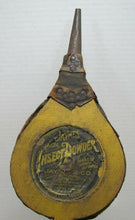 Load image into Gallery viewer, JAYNES MAGIC INSECT POWDER Old Poison Advertising Wooden Bellows BOSTON MASS