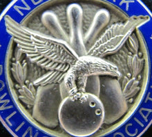 Load image into Gallery viewer, 1939 1940 NY STOCK EXCHANGE LEAGUE NEW YORK BOWLING Assn 10k GF Medallion