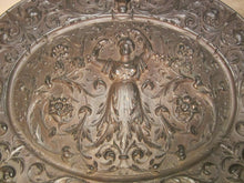 Load image into Gallery viewer, Antique American Radiator Company Decorative Plaque Sign Maiden Beasts Cherub