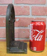 Load image into Gallery viewer, 1931 TRAVELERS Convention PALM BEACH FLORIDA Ins Co Ad Bronze Bookend Doorstop