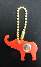 Load image into Gallery viewer, 1940 NEW YORK WORLDS FAIR REPUBLICAN Political Party ELEPHANT Keychain NYWF