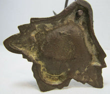 Load image into Gallery viewer, Art Deco Bronze Airplane Tray Ashtray Card Tip Trinket Jet Fighter Plane