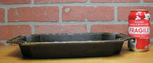 Load image into Gallery viewer, C BLAKE BOSTON MASS Antique Cast Iron Decorative Arts Large Tray Gold Black