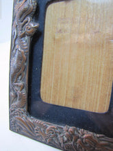 Load image into Gallery viewer, DRAGON Old Asian Frame High Relief Exquiste Monsters Serpents Brass Bronze
