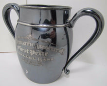 Load image into Gallery viewer, 1895 YALE 1st PRIZE GYMNASTIC Assn PARALLEL BARS Award Trophy Silver Plate