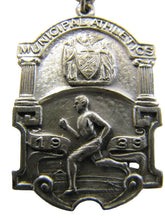Load image into Gallery viewer, 1939 GIRLS SPOON & EGG RACE Medal Sterling Silver Municipal Athletics Medallion