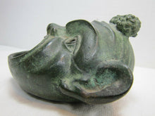 Load image into Gallery viewer, 19c Antique Grotesque Mask Grand Tour Bronze Souvenir Decorative Arts Oil Lamp