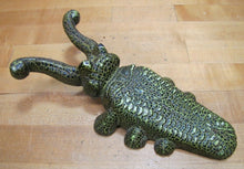 Load image into Gallery viewer, NATIONAL SEWING MACHINE Co Illinois Antique Cast Iron Figural Bug Boot Jack Art