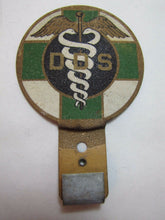 Load image into Gallery viewer, DDS DOCTOR DENTAL SURGERY Auto Plate Topper Badge Sign DENTIST Smaltz Reflective