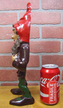 Load image into Gallery viewer, DICK BROS READING PA GNOME Original 1930s Cast Iron Doorstop Fabulous Art Statue