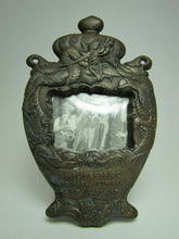 Load image into Gallery viewer, 1908 M HEUMANN HARLEM CASINO NEW YORK Souvenir Picture Frame Ornate Dragon NYC