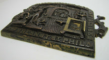 Load image into Gallery viewer, FARREL HERRING & Co FIREPROOF SAFE Antique Plaque Sign p1852 PHILADELPHIA Ornate