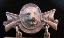 Load image into Gallery viewer, REMINGTON ARMS UNION METALLIC CARTRIDGE Co MARKSMAN Antique Pin Medallion D&C NY