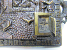 Load image into Gallery viewer, FARREL HERRING & Co FIREPROOF SAFE Antique Plaque Sign p1852 PHILADELPHIA Ornate