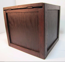 Load image into Gallery viewer, PUBLIC COAL Co PHILA Pa Old Advertising CIGAR HUMIDOR Wooden Box CELOTEX