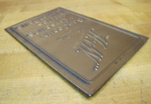 Load image into Gallery viewer, H&W BANDEAUX CORSETTES GIRDLES GARTER BELTS Antique Ad Sign W&H Newark NJ
