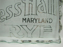 Load image into Gallery viewer, FLEISCHMANN'S CONGRESS HALL MARYLAND RYE Chip Scallop Glass Pre Prohibition Sign
