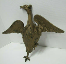 Load image into Gallery viewer, Spread Winged Eagle Bird Antique Cast Iron Architectural Hardware Element