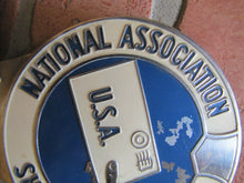 Load image into Gallery viewer, NATIONAL ASSOCIATION OF LETTER CARRIERS USA License Plate Topper Sign UNION MADE