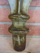 Load image into Gallery viewer, Antique Large Cast Iron Architectural Hardware Element Finial Decorative Art rnd