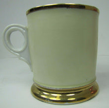 Load image into Gallery viewer, TRAIN CABOOSE RAILROAD Old Advertising Occupational Shaving Mug Porcelain 1212