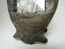 Load image into Gallery viewer, 1908 M HEUMANN HARLEM CASINO NEW YORK Souvenir Picture Frame Ornate Dragon NYC
