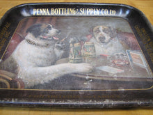 Load image into Gallery viewer, 1910 PENNA BOTTLING & SUPPLY Tray SWALLOW BEVERAGES DOVE GINGER ALE PHILA CAMDEN