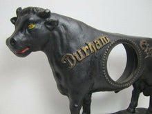 Load image into Gallery viewer, DURHAM CIGAR HETTERMANN BROS LOUISVILLE KY Old Store Display Ad Clock Sign Bull