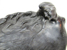 Load image into Gallery viewer, Art Nouveau Beatuiful Maiden Flowing Hair Joaquin Angles Decorative Arts Tray
