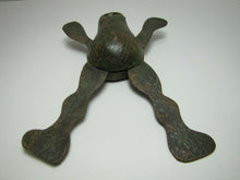 Load image into Gallery viewer, FROG Folk Art Fishing Decoy RAF Robert Allen Francis Adirondacks NY 1950s Statue
