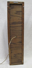 Load image into Gallery viewer, SUBWAY Old Sign back lighted metal front wooden box frame NYC Transportation Ad