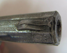 Load image into Gallery viewer, Antique Glass Gun Pistol Ornate Detailing Black Grips Silver Body Decorative Art