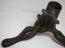 Load image into Gallery viewer, Antique Cast Iron Tree Base Roots Stand exquisite fine detailing pole base stand