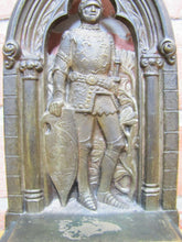 Load image into Gallery viewer, 1931 TRAVELERS Convention PALM BEACH FLORIDA Ins Co Ad Bronze Bookend Doorstop