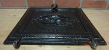 Load image into Gallery viewer, DEAD GAME BIRDS Antique Cast Iron Stove Front Plaque Door RH Decorative Art Sign