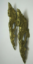 Load image into Gallery viewer, Maidens Head Old Pair Decorative Arts Brass Architectural Hardware Elements