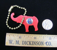 Load image into Gallery viewer, 1940 NEW YORK WORLDS FAIR REPUBLICAN Political Party ELEPHANT Keychain NYWF